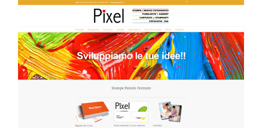 Sito Internet Studio Pixel Pisa