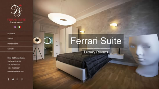 Ferrari Suite - Luxury Rooms - Hotel B&B Campobasso